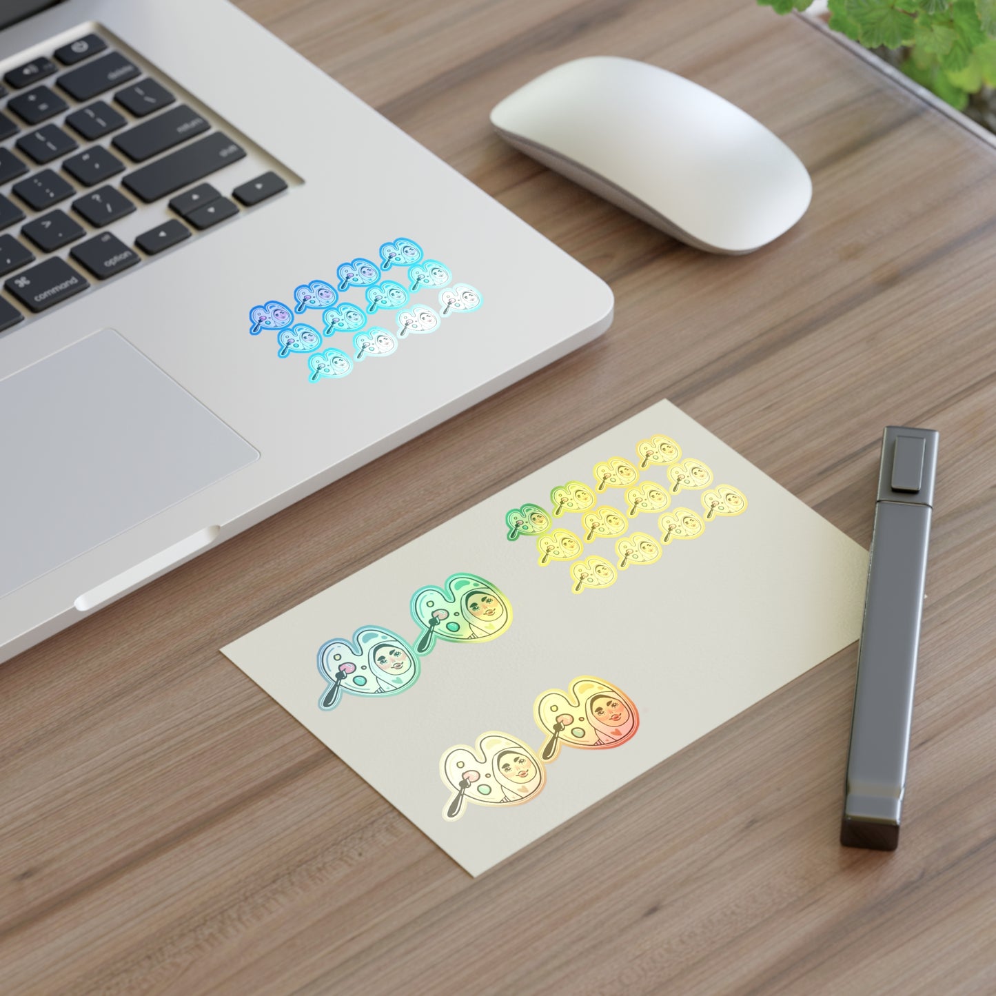 Sticker Sheets - Cute Hijabi Girl Art Daily Planner Sticker Set