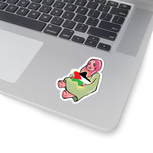 Sticker: Children of Palestine Cute Pride Sticker Printify