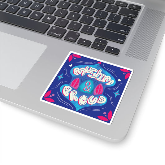 Muslim and Proud Sticker Printify